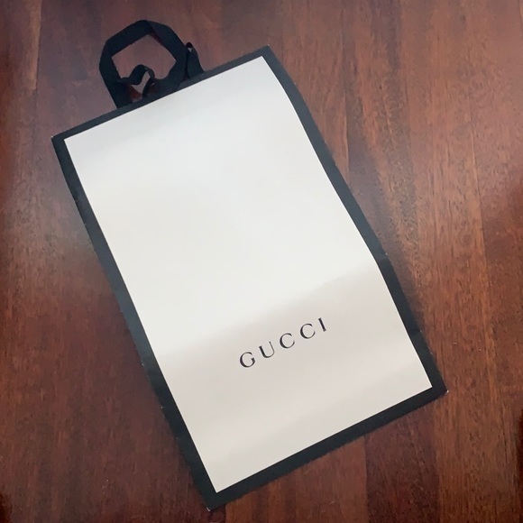 Gucci Paper Shopping Bag Tote